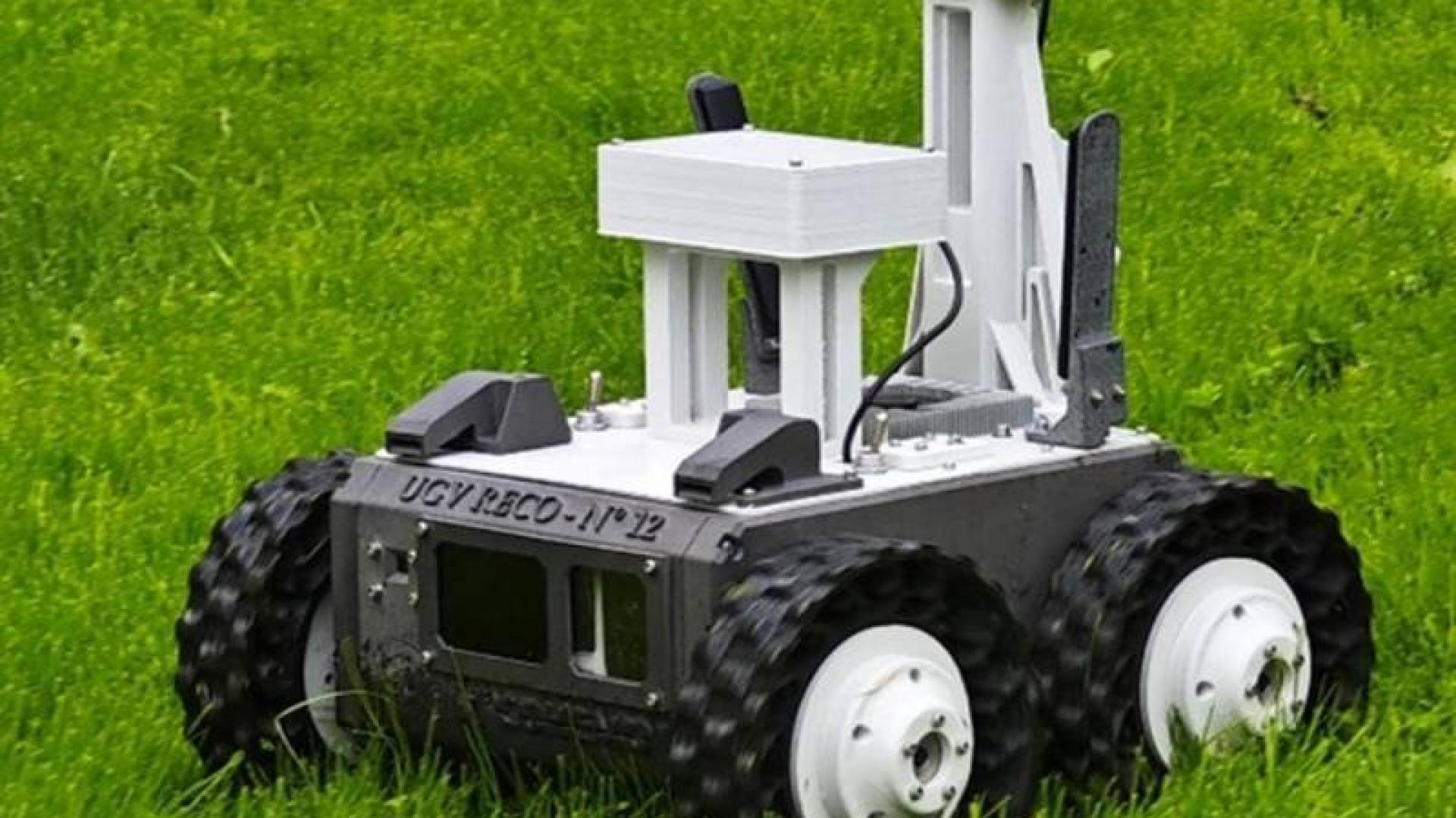 El UGV RECO en acción durante las pruebas